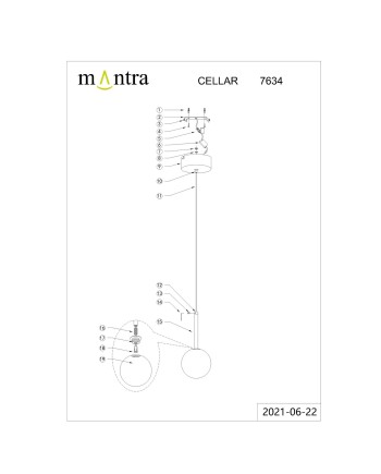 CELLAR * COLGANTE 1L